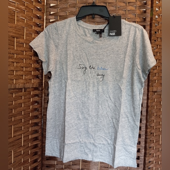 Paige Ellison Sing the Blues Away Tee Shirt Size Small - Picture 2 of 5